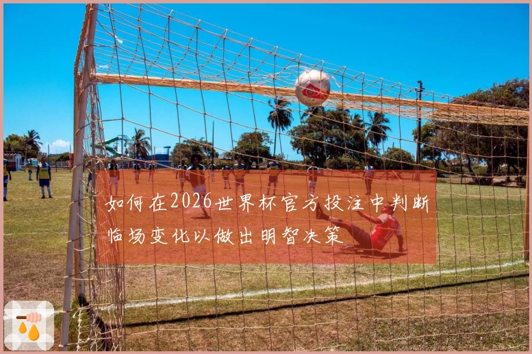如何在2026世界杯官方投注中判断临场变化以做出明智决策