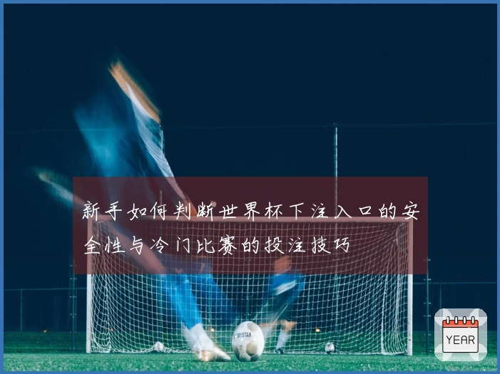 新手如何判断世界杯下注入口的安全性与冷门比赛的投注技巧